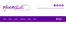 Tablet Screenshot of mitchellcoombes.com